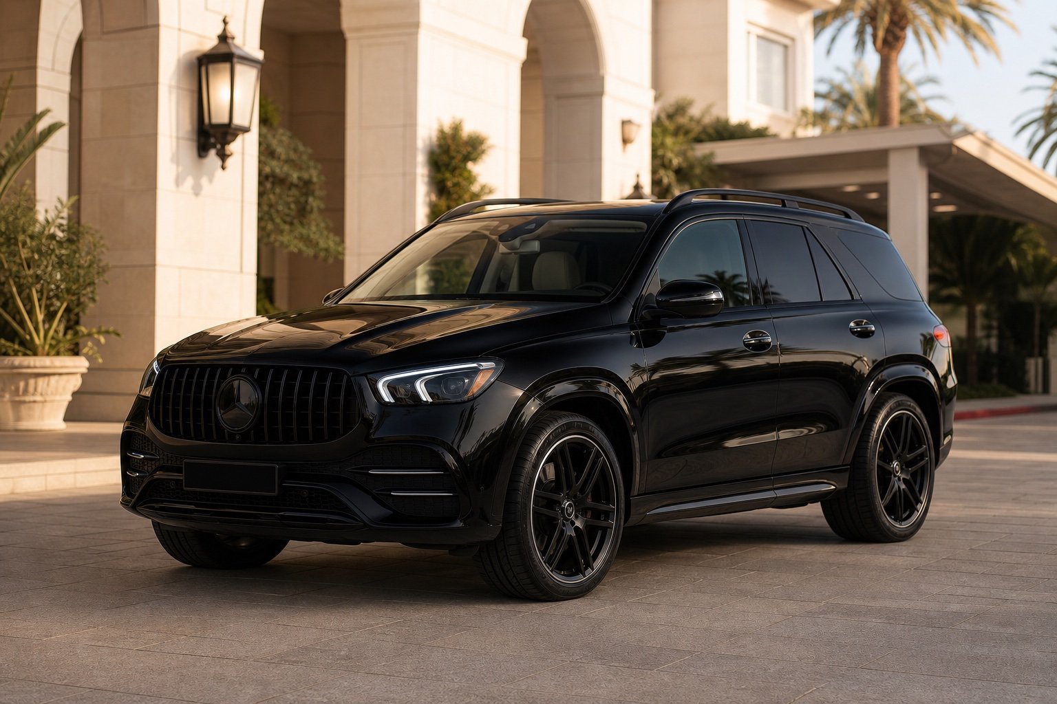 Black executive SUV — Beverly Hills Car Service luxury SUV